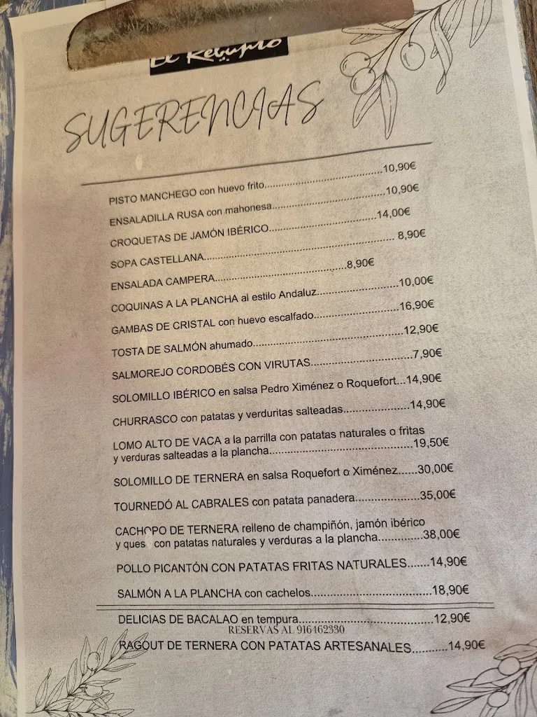 Restaurante El Rebujito restaurant in Móstoles