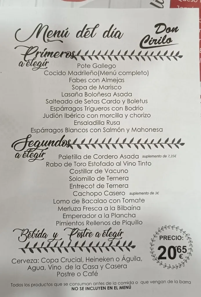 Menu_Don Cirilo_Parla_immagine_1