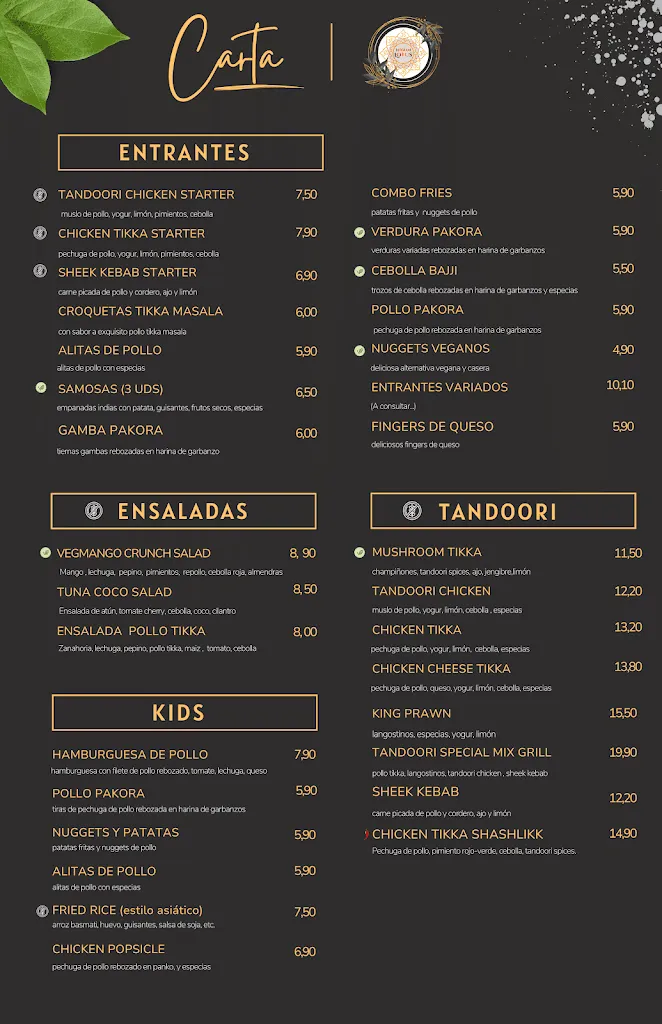 Menu_Indian Lotus_Parla_image_2