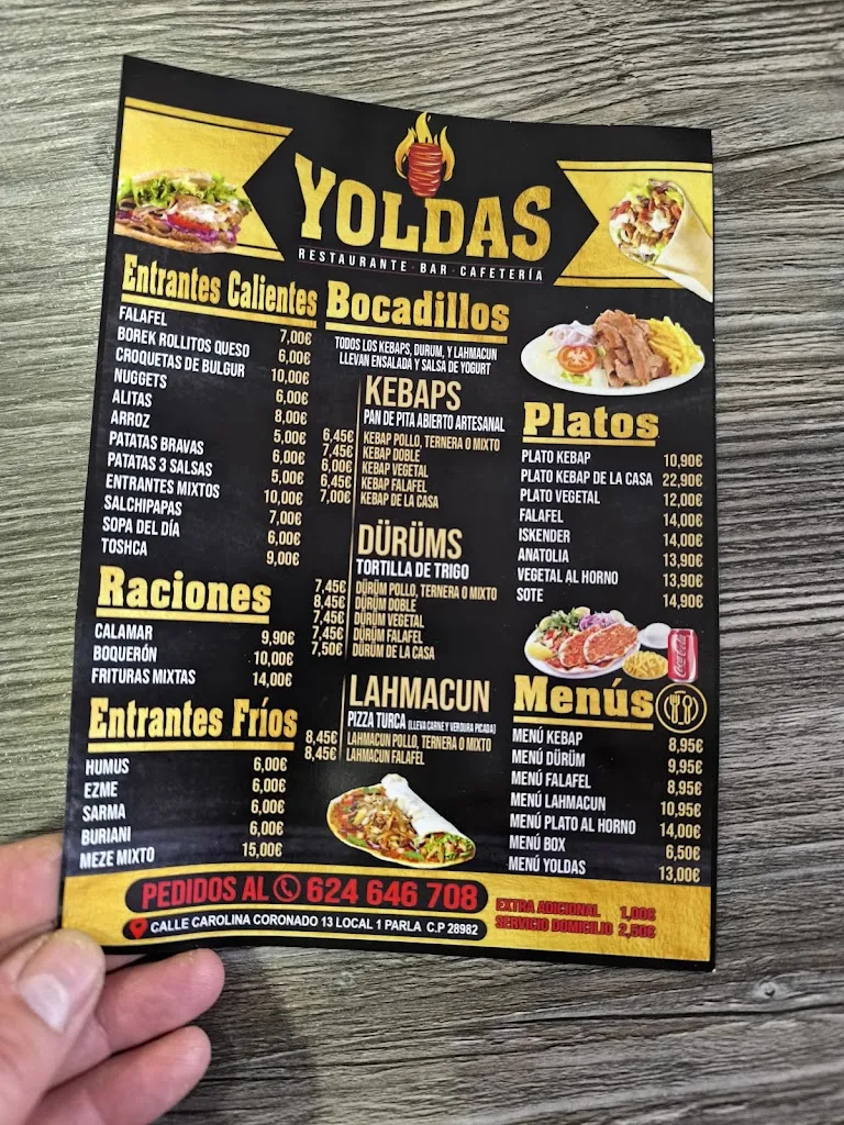 Menu_Restaurante Yoldaş Pizza & Grill_Parla_image_1