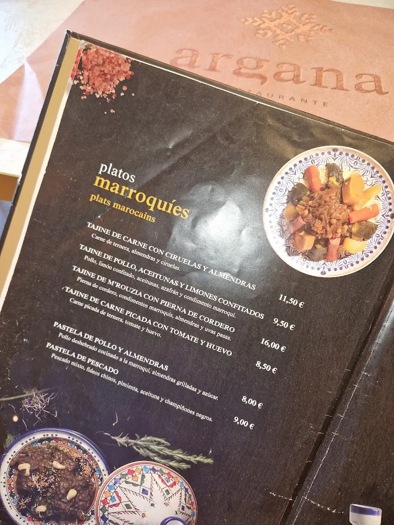 Menu_Restaurante Argana Nadia, S.L._Parla_image_1