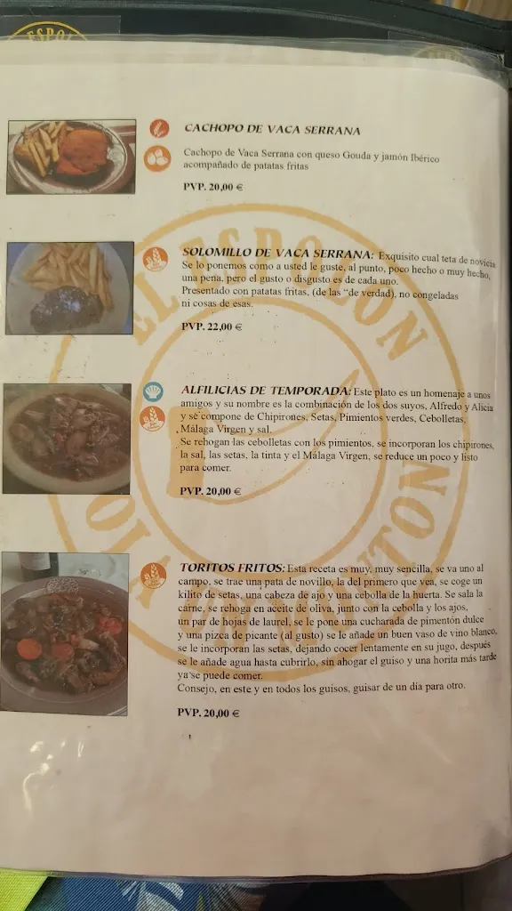 Menu_Bar-Restaurante el Espolón_Puentes Viejas_image_3