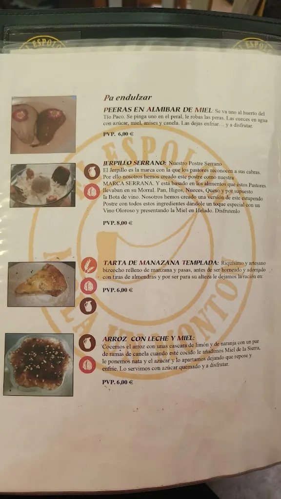 Menu_Bar-Restaurante el Espolón_Puentes Viejas_image_4