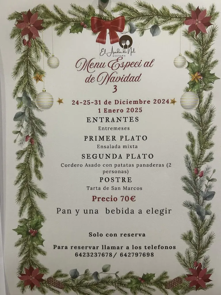 Menu_Bar Asador La Plaza_Redueña_image_2