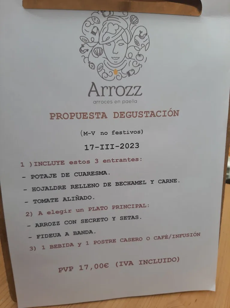 Menu_ARROZZ Europolis_Rozas de Madrid Las_image_2