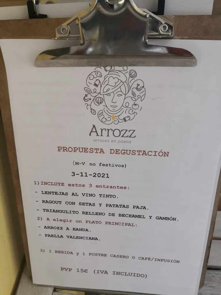 Menu_ARROZZ Europolis_Rozas de Madrid Las_image_3