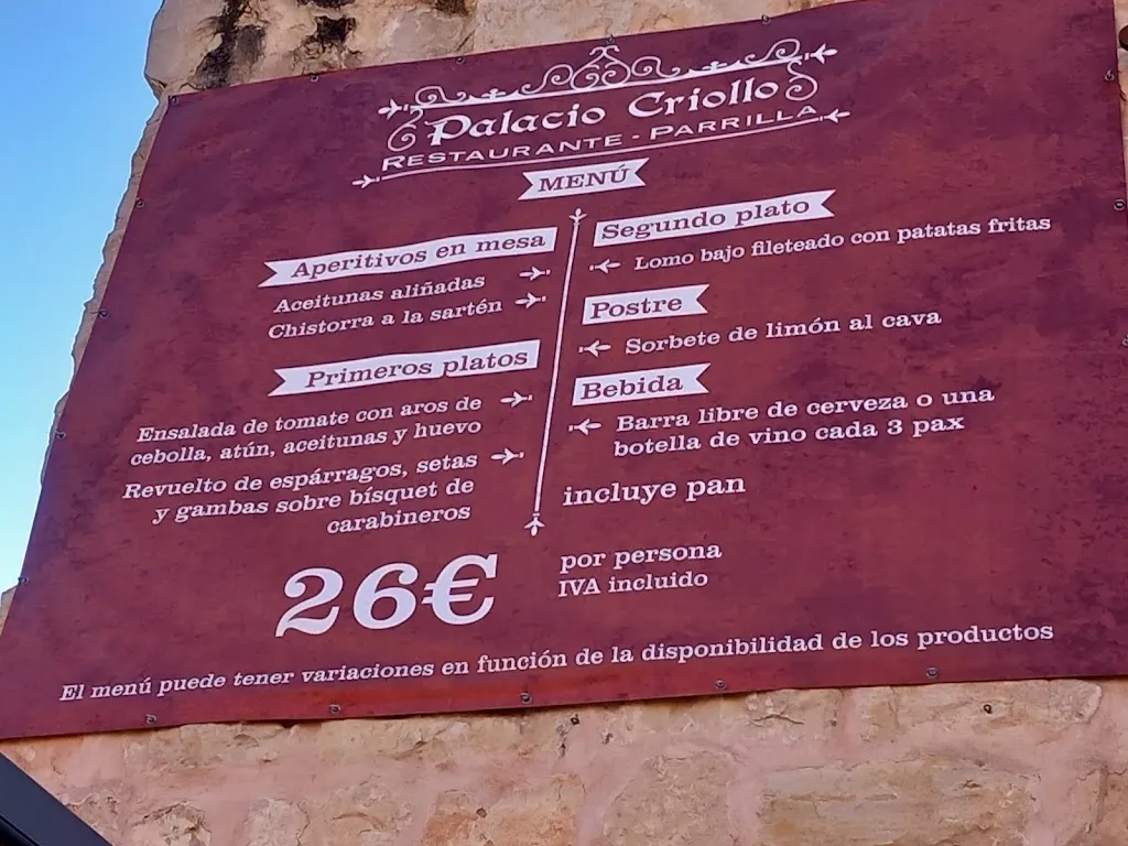 Menu_Restaurante Palacio Criollo_Rivas-Vaciamadrid_immagine_3