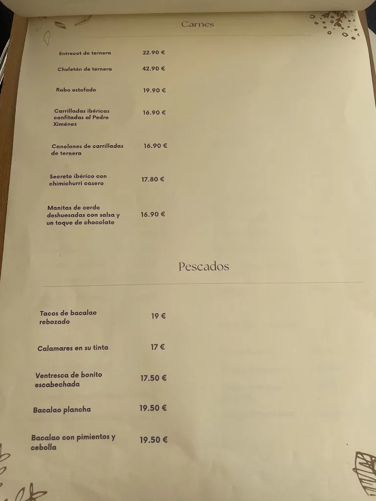 Menu_Restaurante Conchi RASCAFRIA_Rascafría_image_3