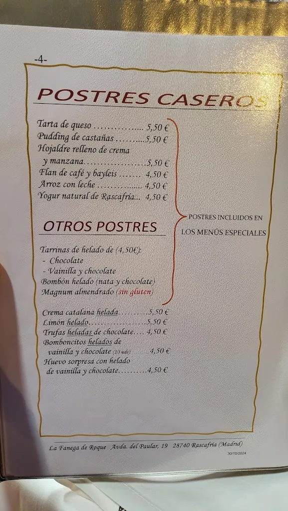 Menu_Restaurante la Fanega de Roque_Rascafría_image_2