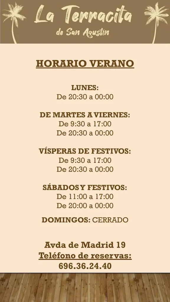 Menu_La Terracita de San Agustín_San Agustín del Guadalix_image_1