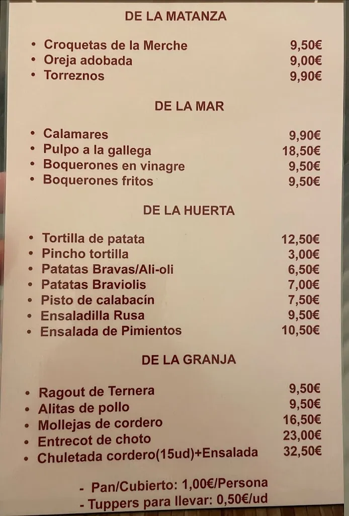 Menu_La Terracita de San Agustín_San Agustín del Guadalix_image_2
