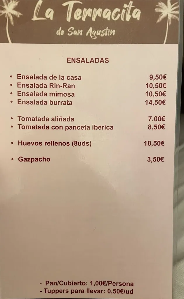 Menu_La Terracita de San Agustín_San Agustín del Guadalix_image_3
