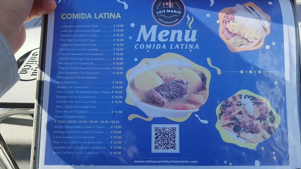 Menu_Bar restaurante Luis mario_San Agustín del Guadalix_image_4