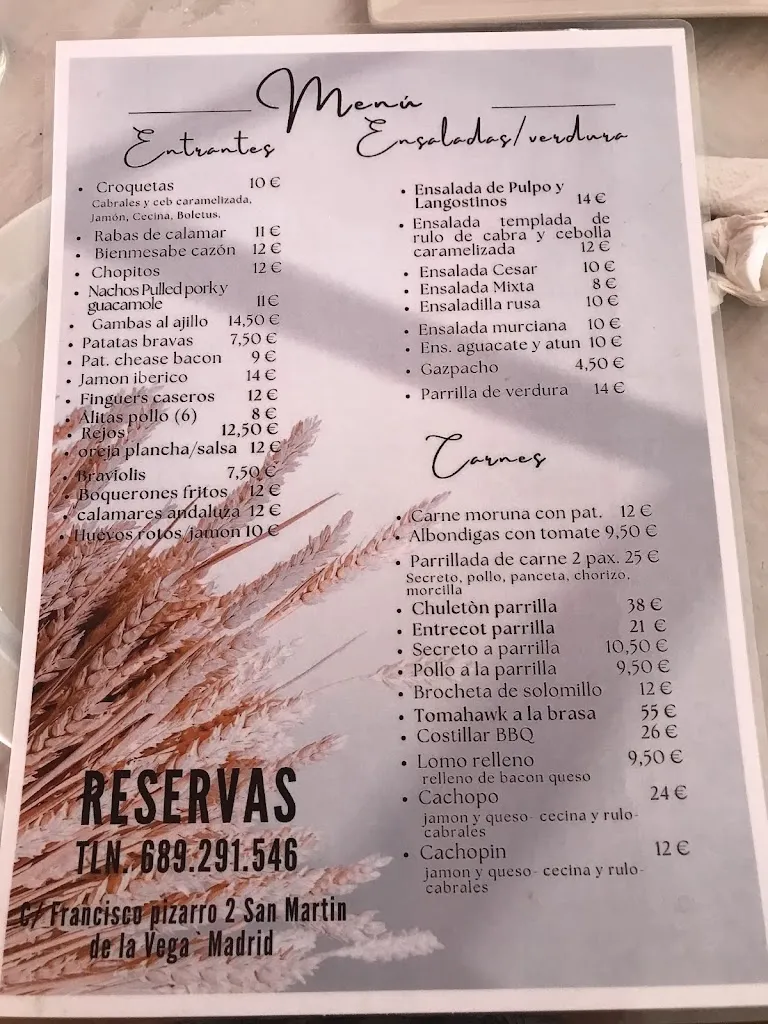 Menu_Cocina de la vega_San Martín de la Vega_image_3