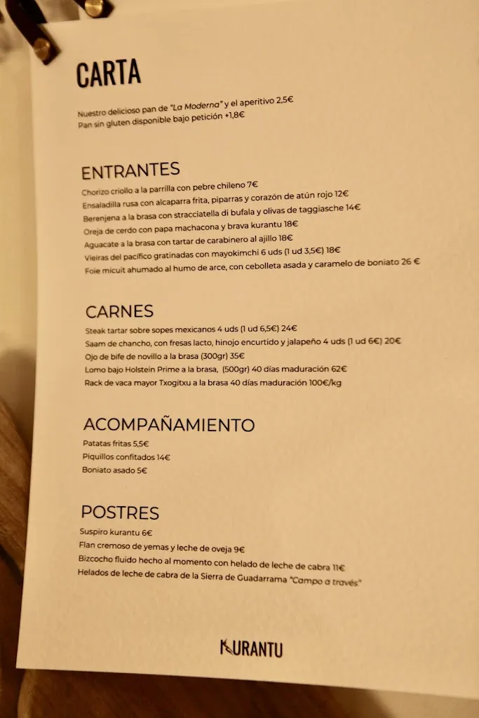 Menu_Kurantu – Restaurante en la Sierra - Vistas, Brasa y Producto_Santa María de la Alameda_image_1