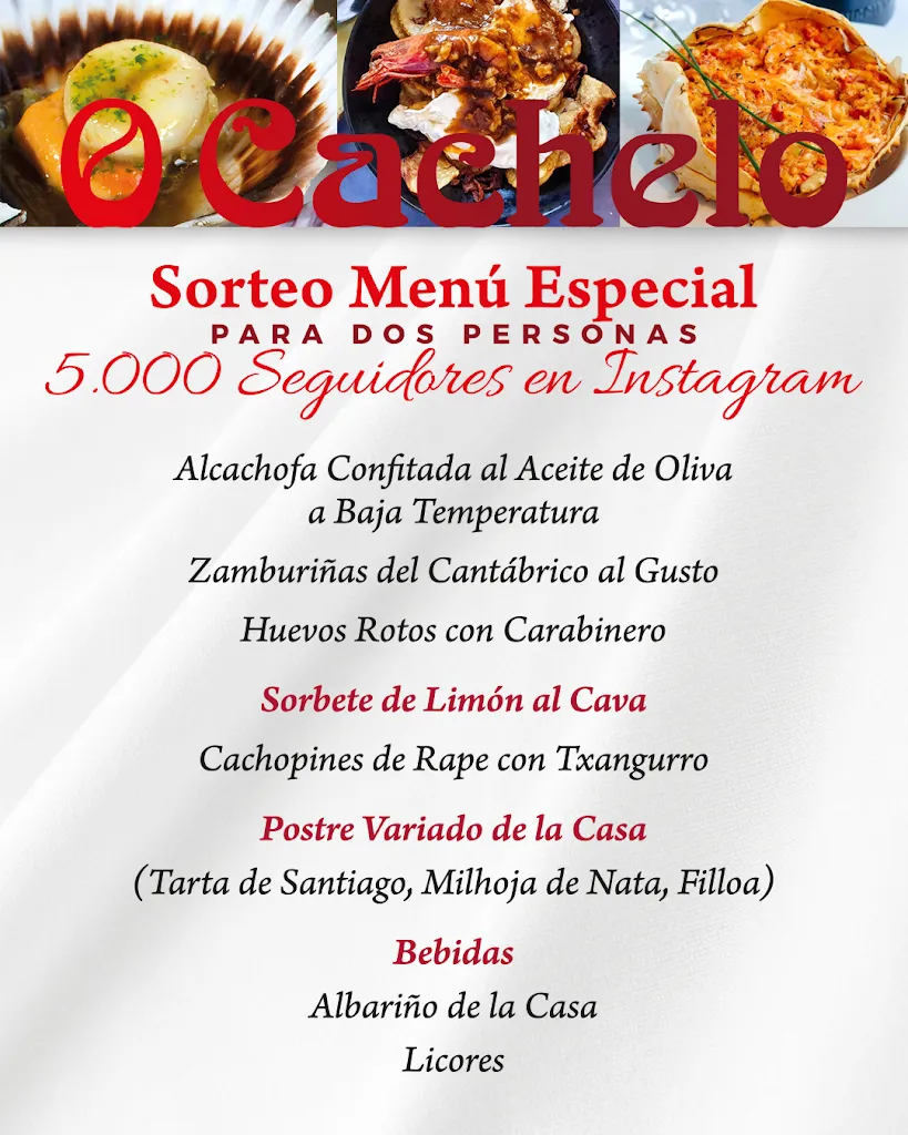 Menu_O' Cachelo_San Sebastián de los Reyes_image_1