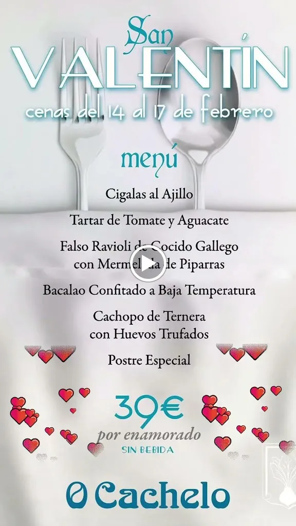 Menu_O' Cachelo_San Sebastián de los Reyes_image_2