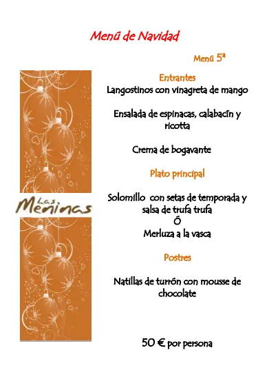 Menu_Restaurante Las Meninas_San Sebastián de los Reyes_image_4
