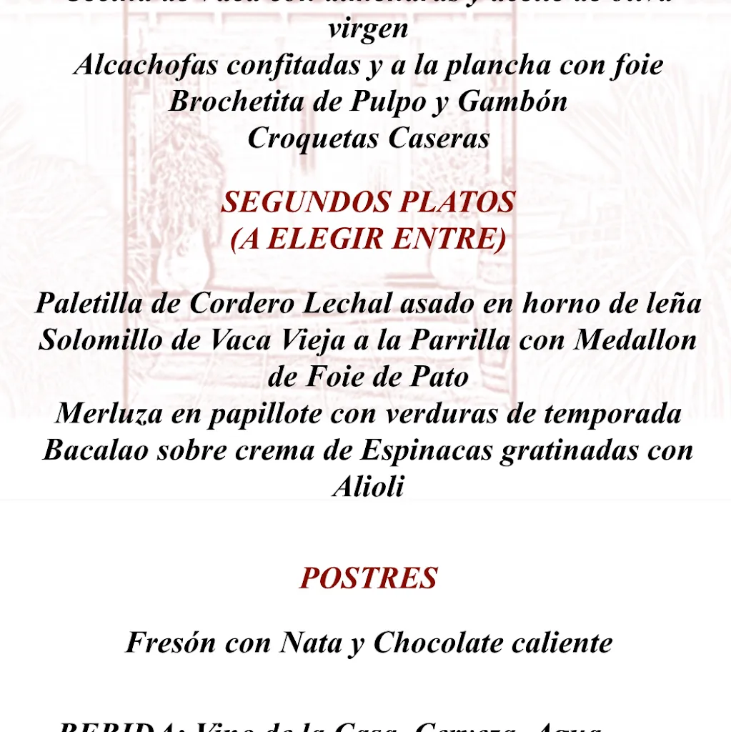 Menu_Los 4 de León S.L._San Sebastián de los Reyes_image_1