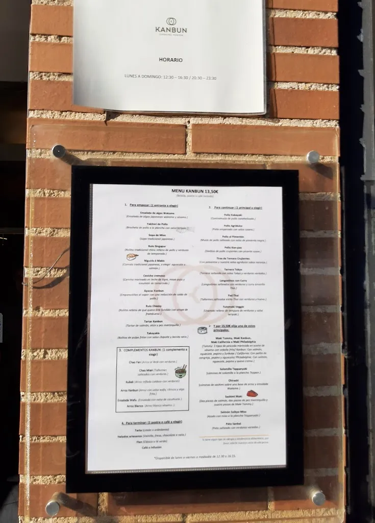 Menu_Kanbun S.S de los Reyes_San Sebastián de los Reyes_image_2