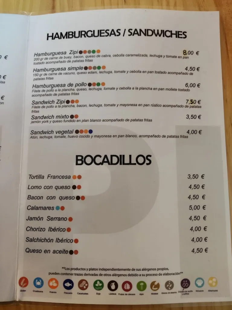 Menu_ZIPI BAR_San Martín de Valdeiglesias_image_3