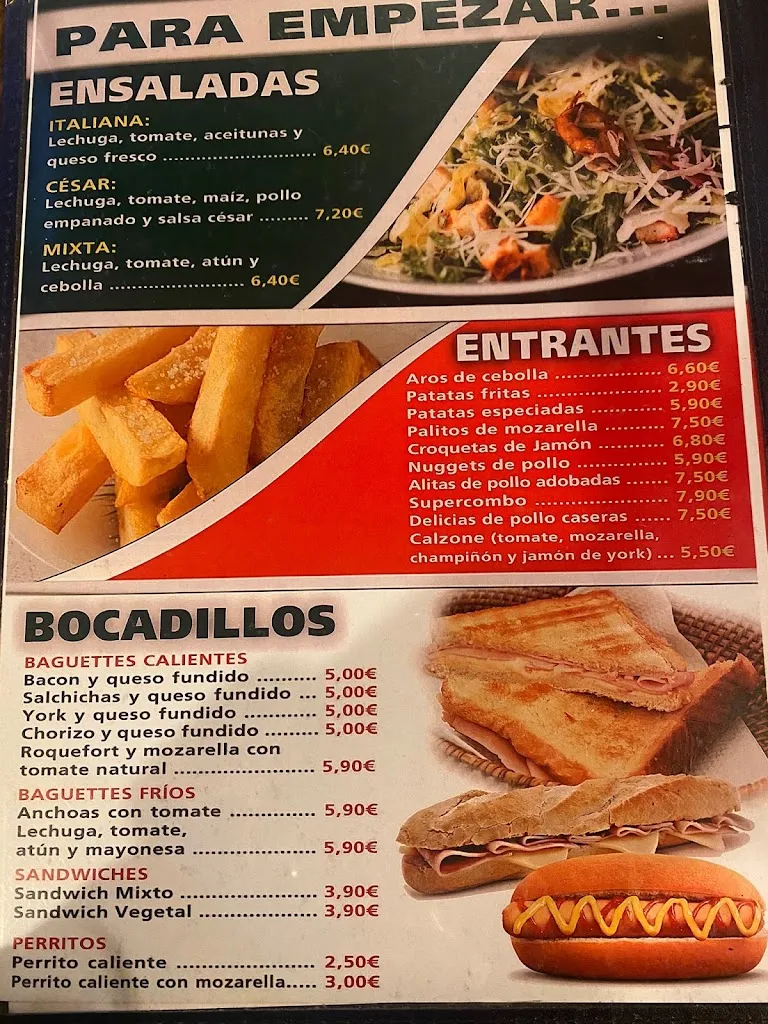 Menu_Marcus Pizza_San Martín de Valdeiglesias_image_4