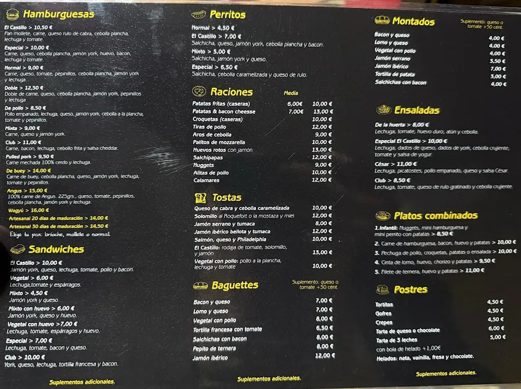 Menu_Cafe Burguer El Castillo_San Martín de Valdeiglesias_image_1