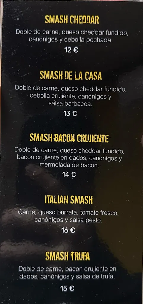 Menu_Cafe Burguer El Castillo_San Martín de Valdeiglesias_image_3