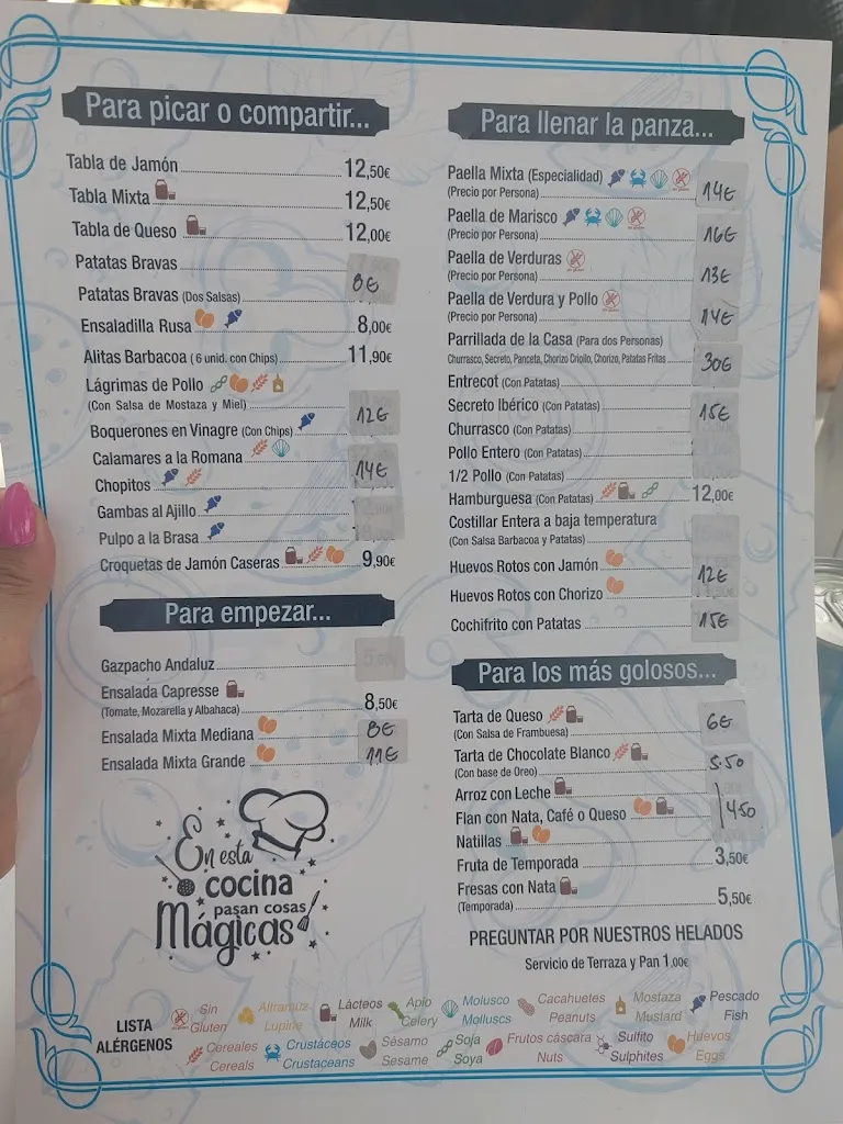 Menu_Kiosco Virgen De La Nueva_San Martín de Valdeiglesias_image_1