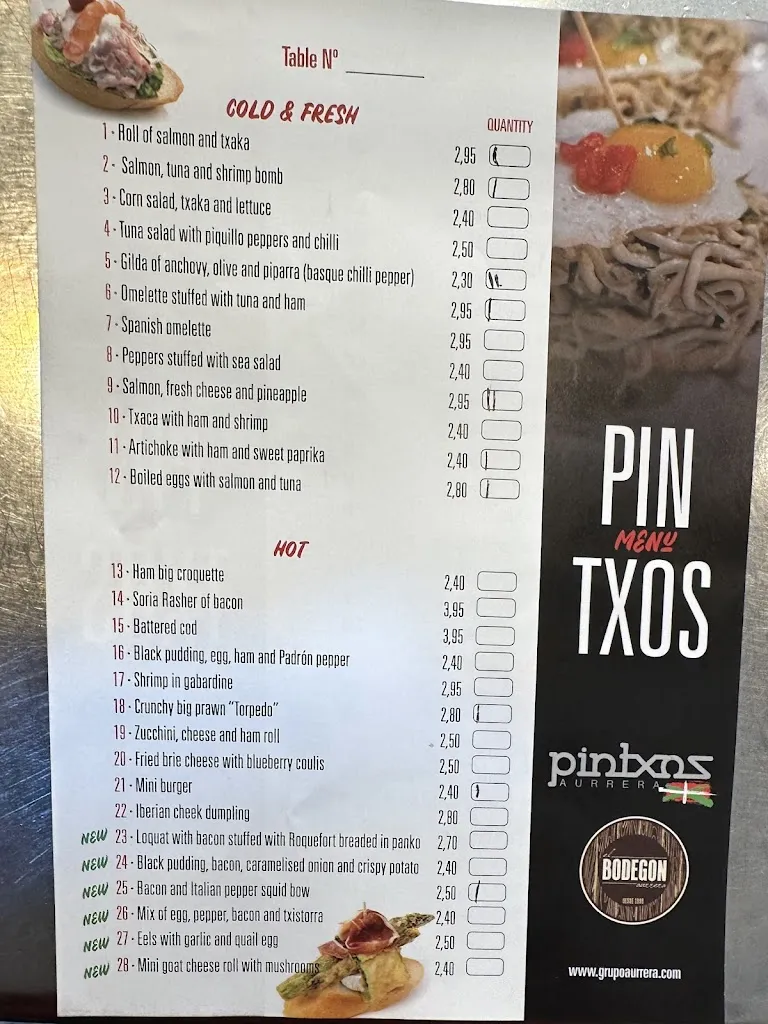 Menü_Cervecería el Mollete_Ondara_Bild_1