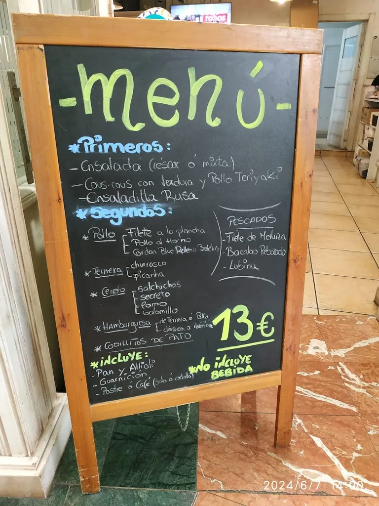 Menü_Cervecería el Mollete_Ondara_Bild_2