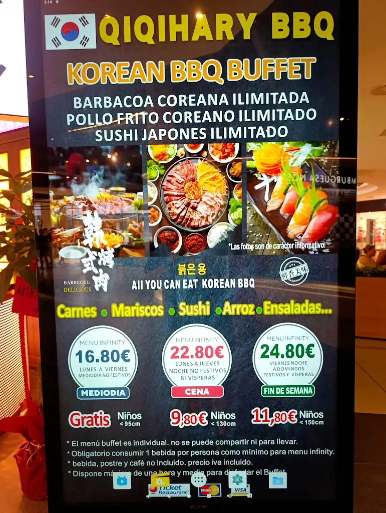 Menu_QIQIHARY SUSHI TRES AGUAS KOREAN BBQ_San Martín de Valdeiglesias_image_1