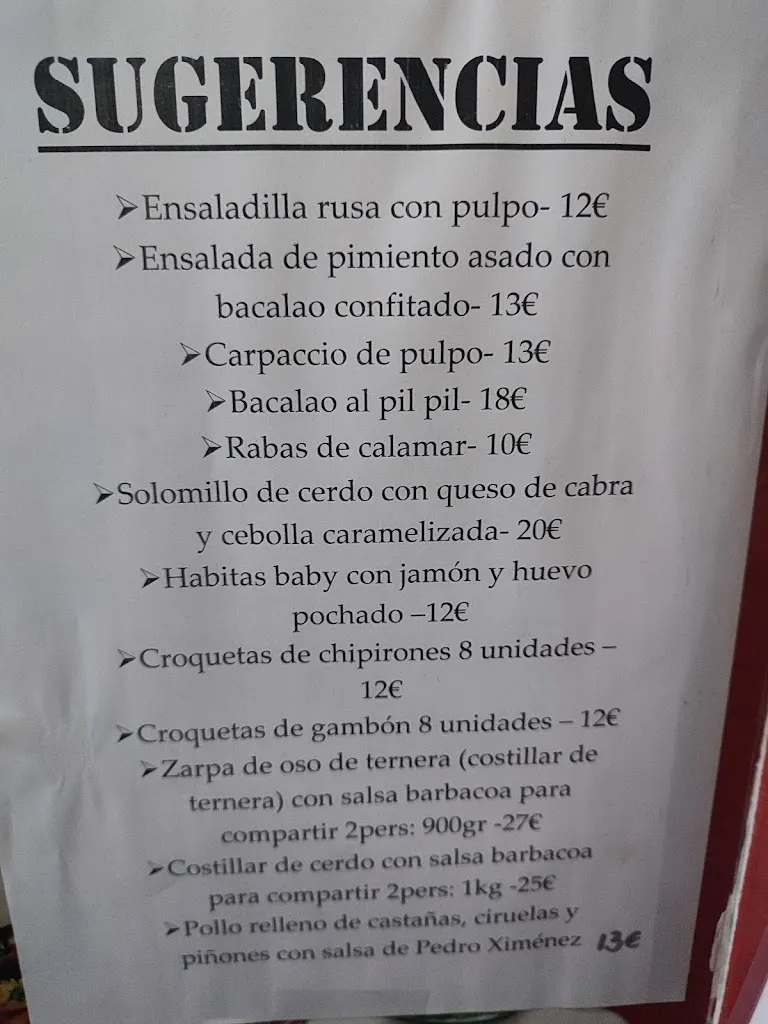 Menu_La Estrella_Soto del Real_image_1