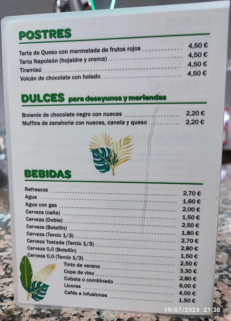 Menu_Cafe Restaurante Lana's_Tielmes_image_3