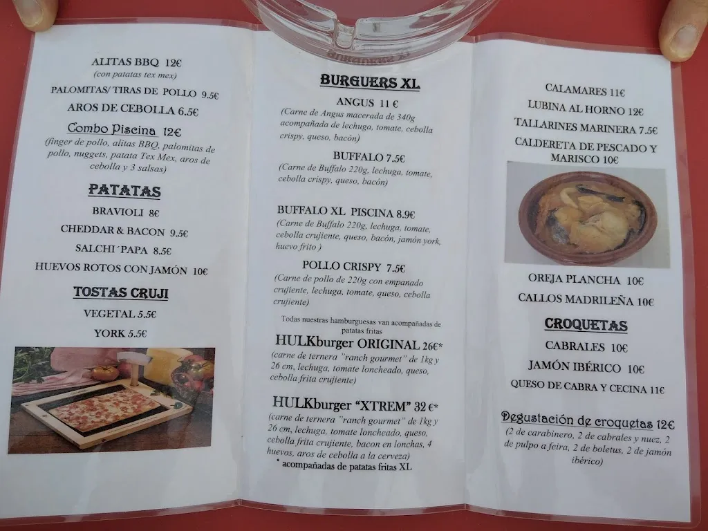 Menu_Bar la piscina_Tielmes_image_1