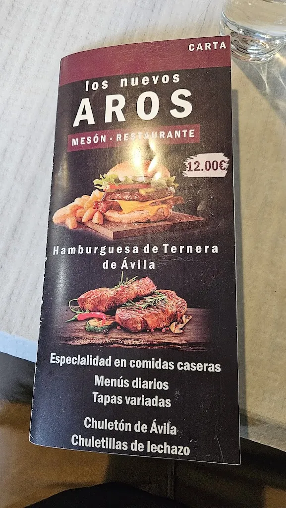 Menu_Los Nuevos Aros_Tetuán de las Victorias_image_3