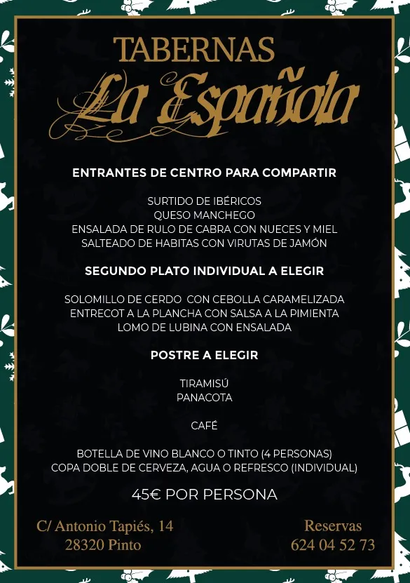 Menu_Tabernas La Española Pinto_Pinto_image_1