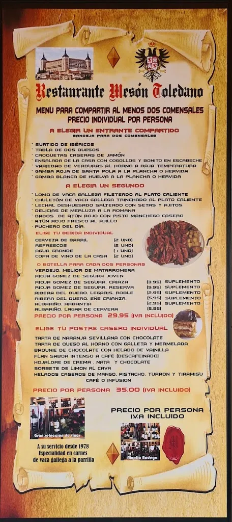 Menu_Mesón Toledano_Pinto_image_1