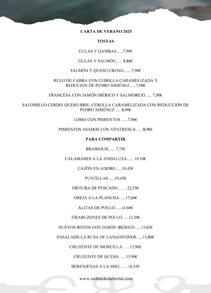 Menu_️ En Blanko Taberna_Pinto_image_4