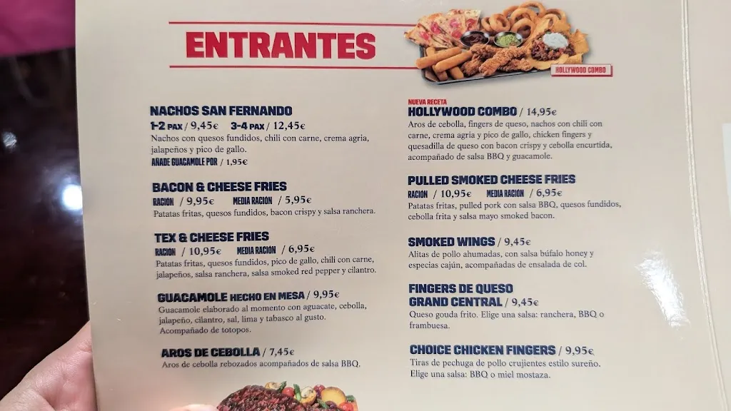 Menu_Foster's Hollywood_Ondara_image_2