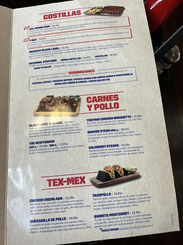 Menu_Foster's Hollywood_Ondara_image_4