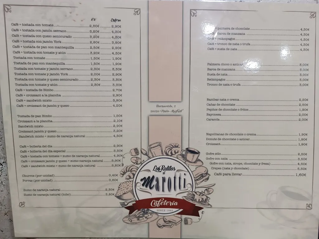 Menu_The ratitos of Marotti_Pinto_image_1