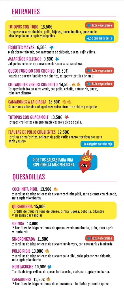 Menu_Gracias Padre - El Luchador - Restaurante Mexicano_Pinto_image_3