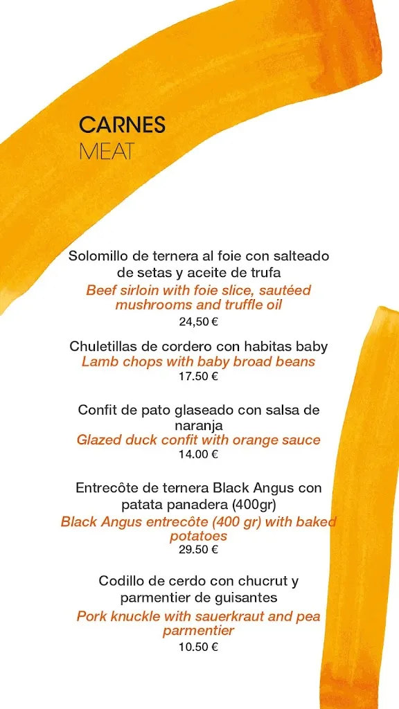 Menü_Restaurante Azar Casino Mediterráneo Ondara_Ondara_Bild_2