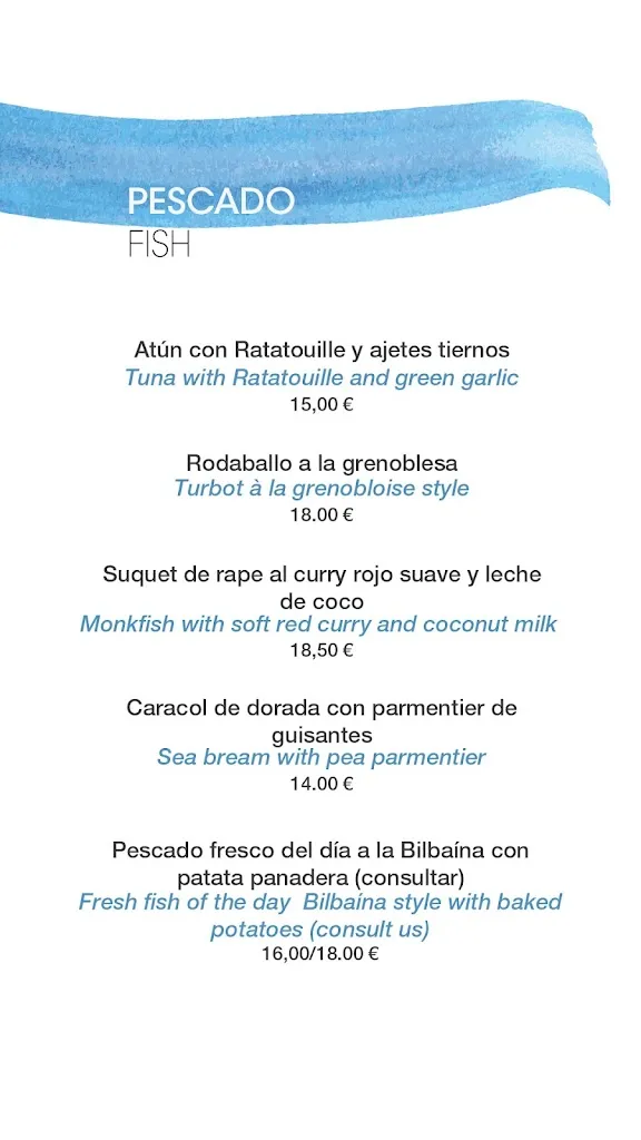 Menü_Restaurante Azar Casino Mediterráneo Ondara_Ondara_Bild_4