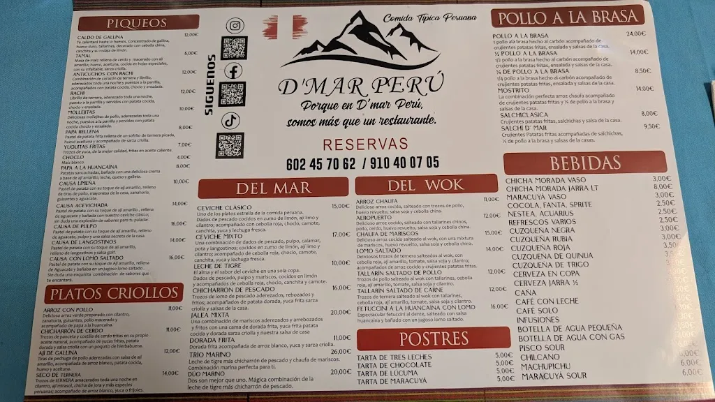 Menu_Restaurante D'mar Perú_Pinto_immagine_1