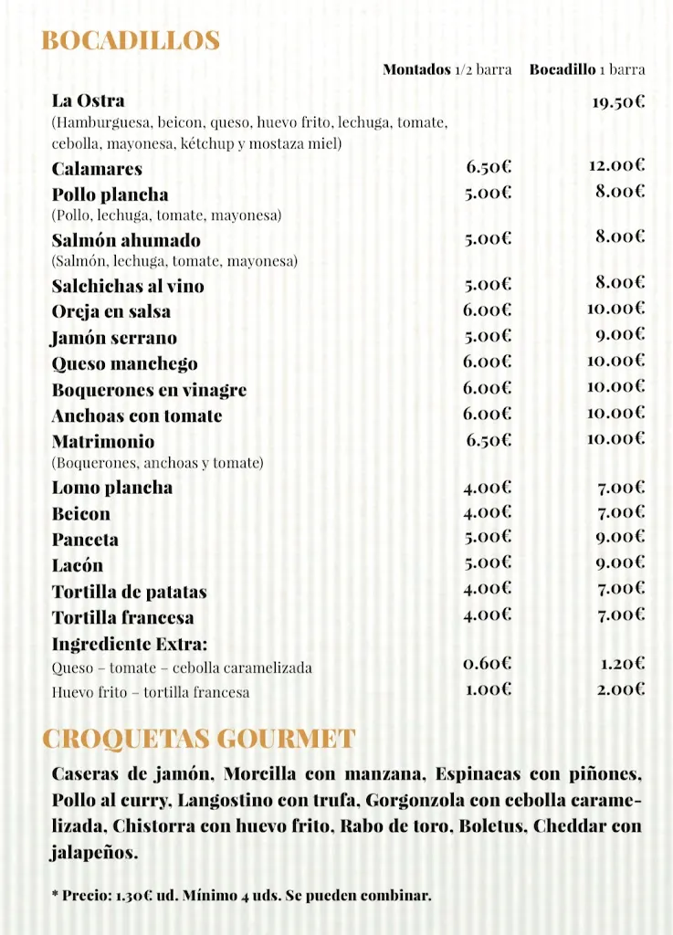 Menu_La Ostra_Pinto_image_2