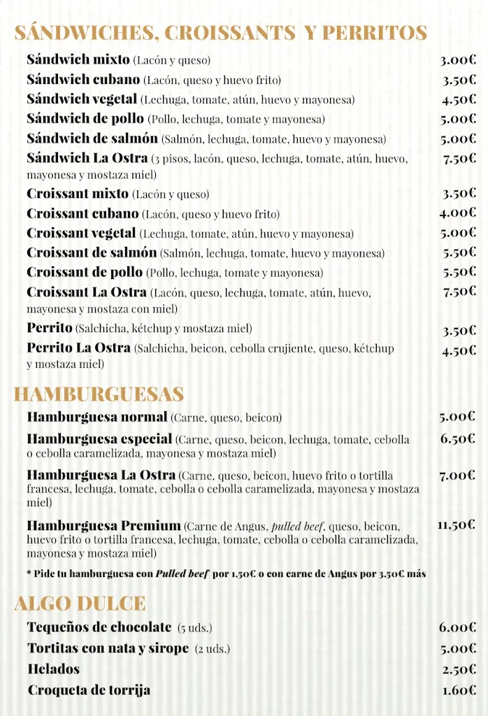 Menu_La Ostra_Pinto_image_3