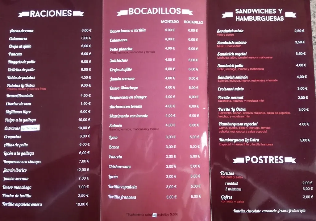 Menu_La Ostra_Pinto_image_4