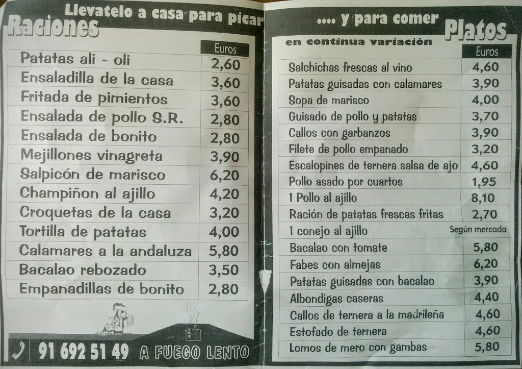 Menu_A Fuego Lento_Pinto_image_1